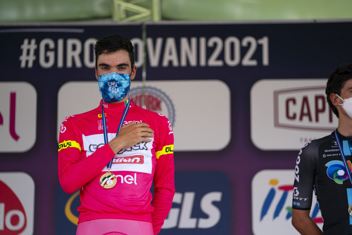 Juan Ayuso vincitore del Giro d'Italia Giovani Under 23 2021 (foto Isolapress)
