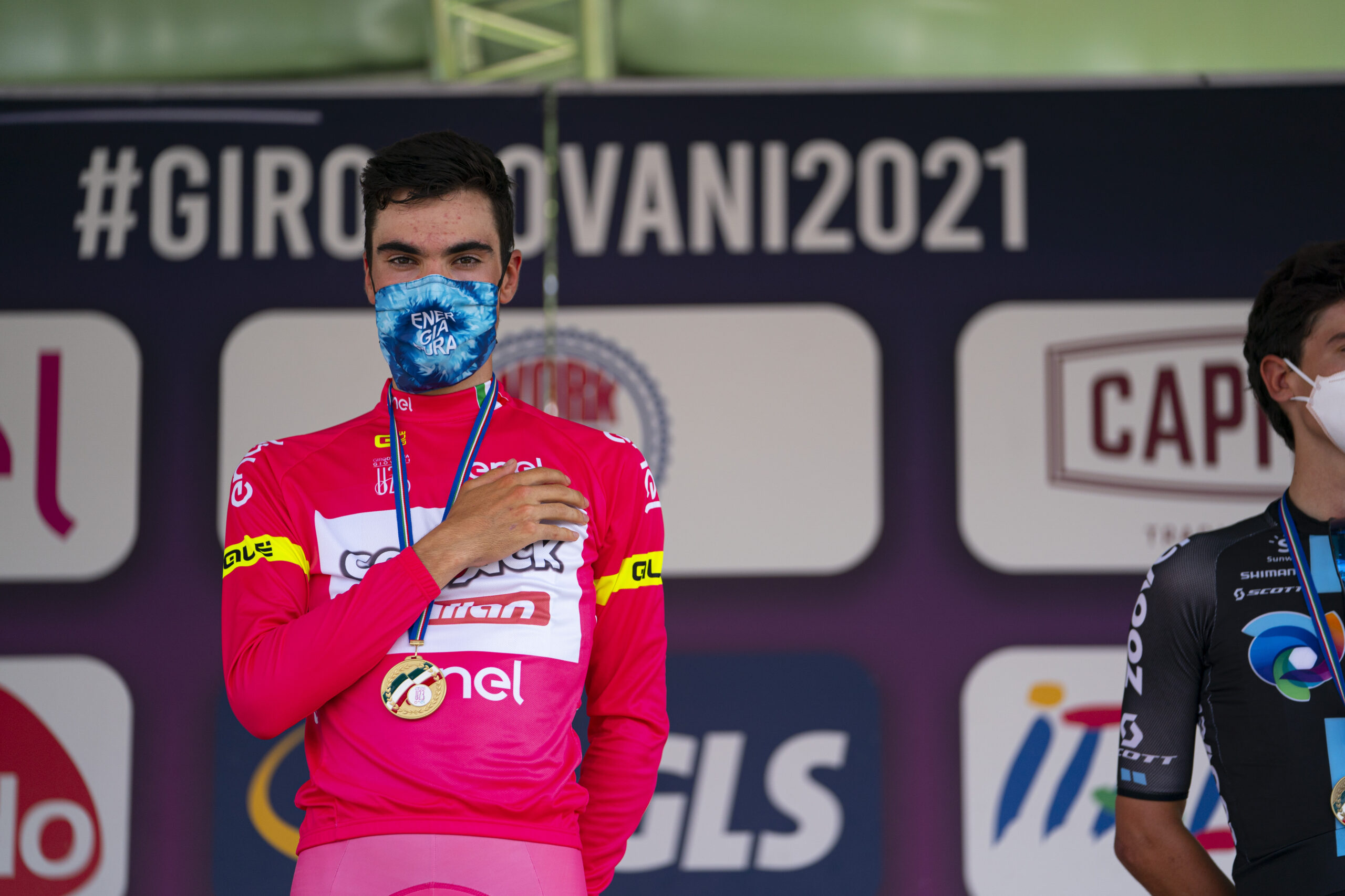 Juan Ayuso vincitore del Giro d'Italia Giovani Under 23 2021 (foto Isolapress)