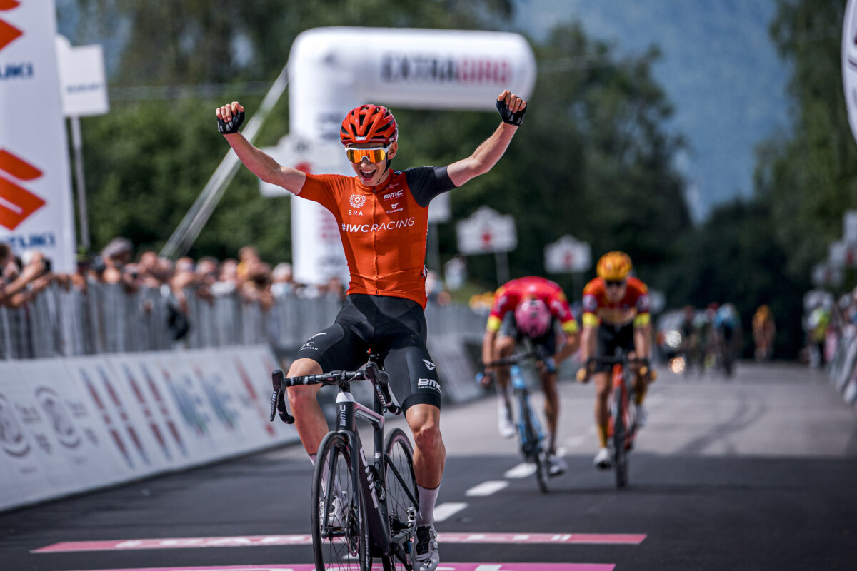 Yannis Voisard vince la nona tappa del Giro d'Italia Under 23 21 (foto Isolapress)