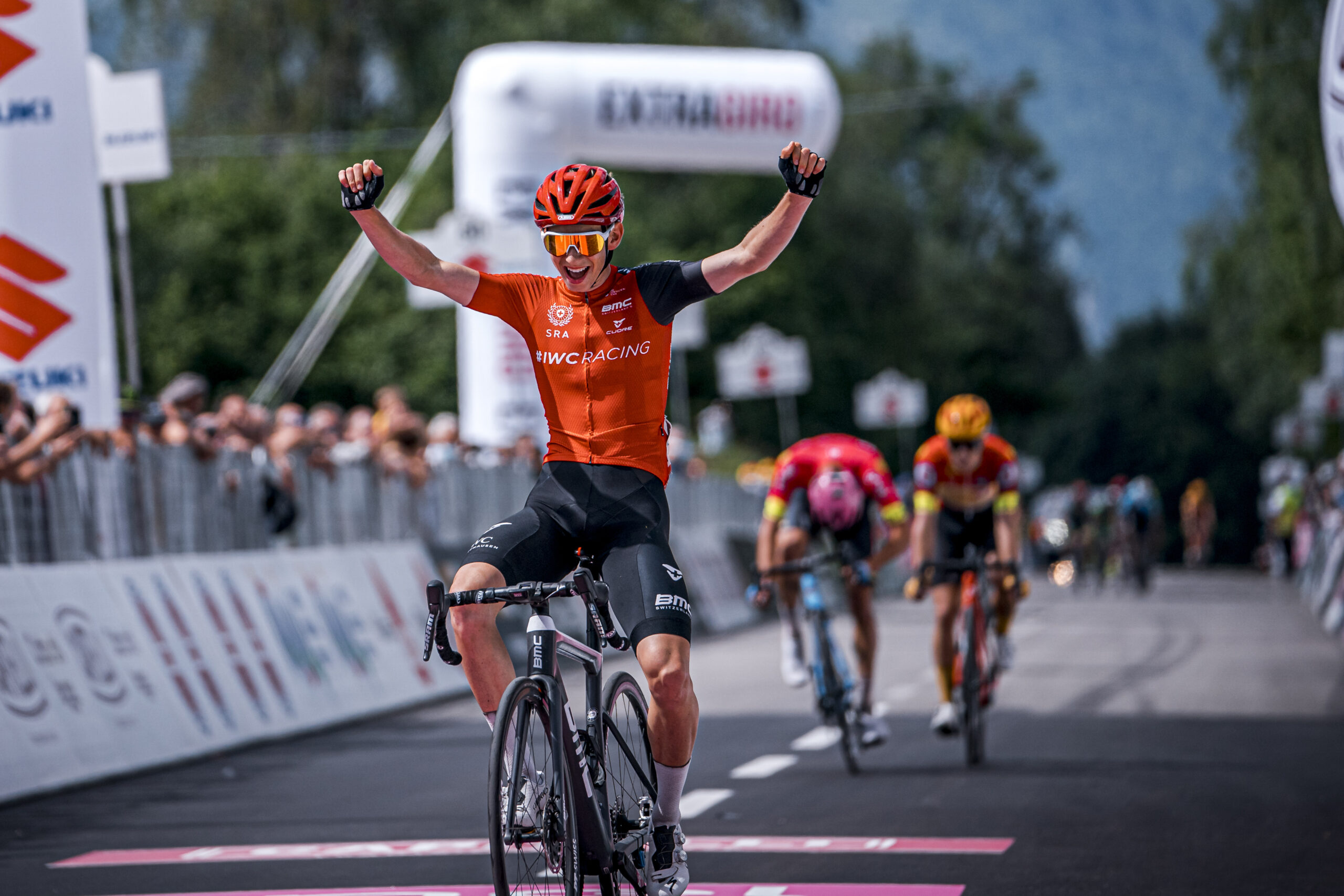 Yannis Voisard vince la nona tappa del Giro d'Italia Under 23 21 (foto Isolapress)