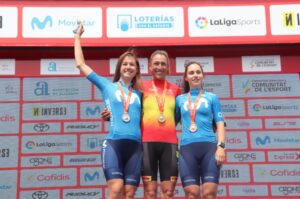 Mavi Garcia vince ancora il Campionato Spagnolo a cronometro 2021 (foto RFEC)
