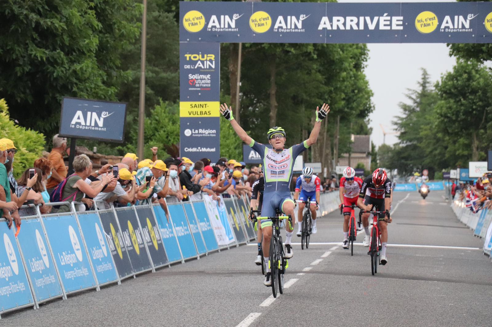 Georg Zimmermann vince la seconda tappa del Tour de l'Ain 2021