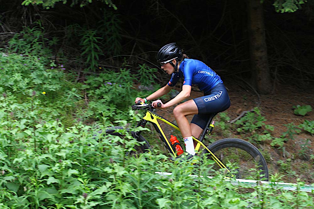 Valentina Corvi in azione