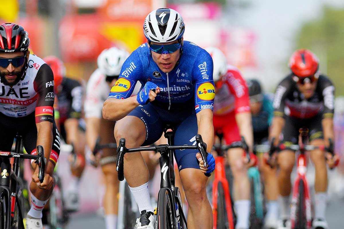 Fabio Jakobsen vince la seconda tappa del Tour de Wallonie (foto Getty Images)