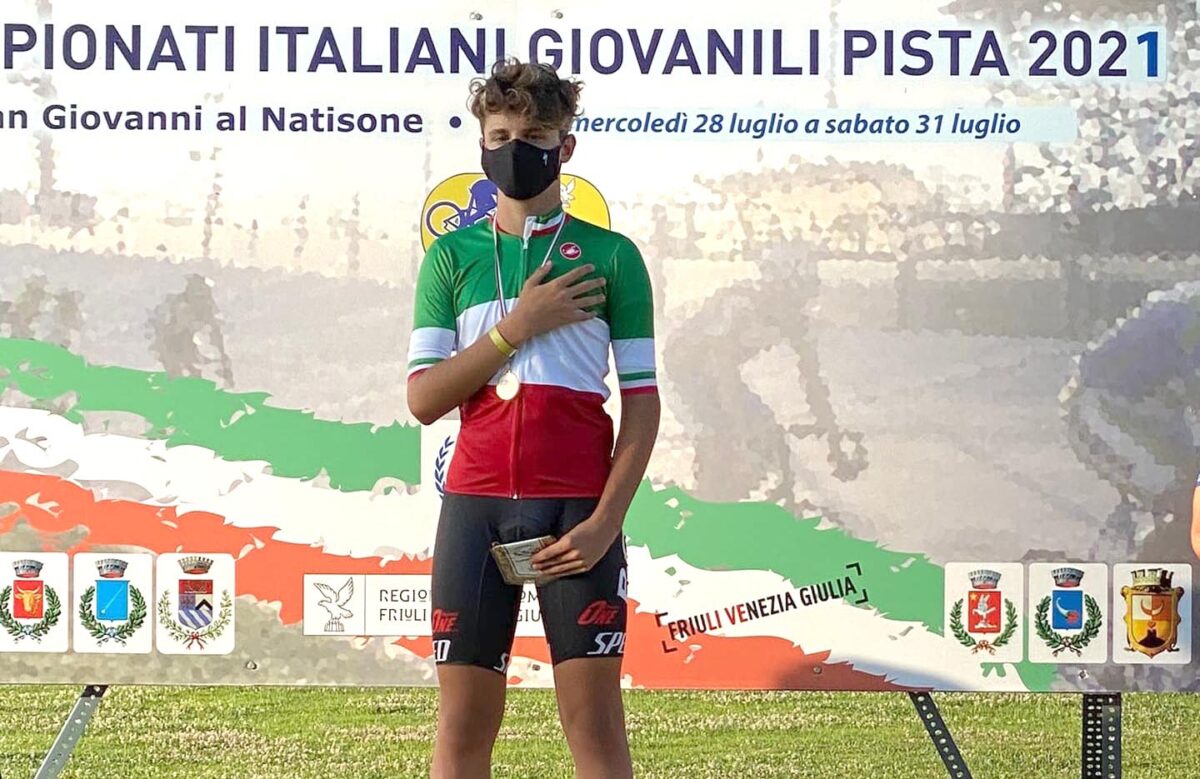 Julian Bortolami campione itialiano Omnium Esordienti 2021