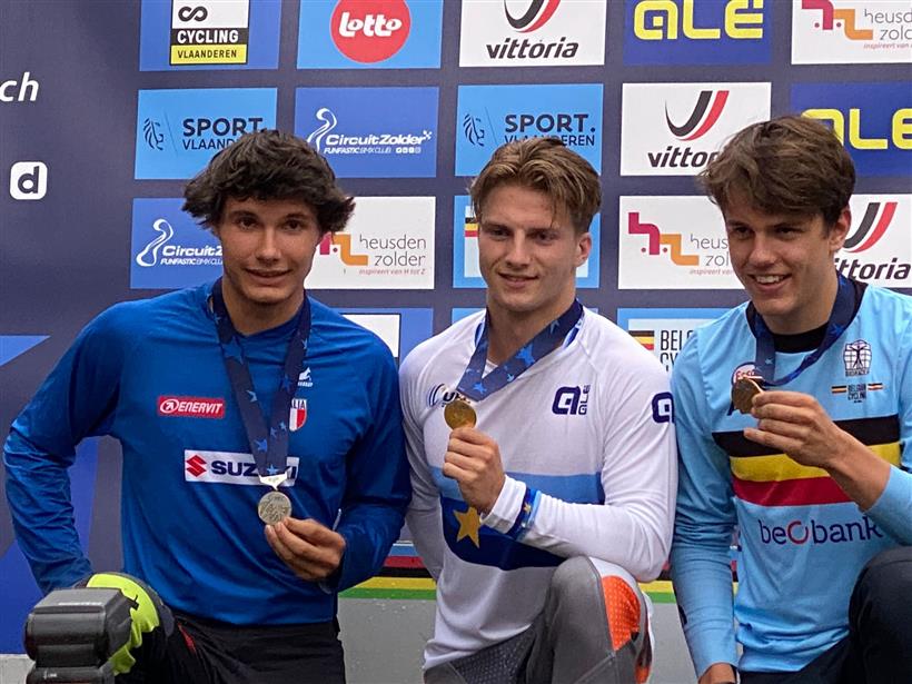 Matteo Tugnolo medaglia d'argento ai Campionati Europei BMX Juniores