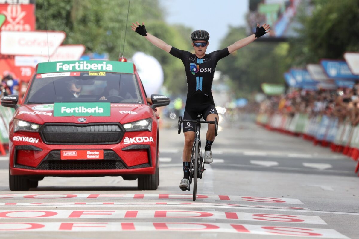 Michael Storer vince la decima tappa della Vuelta a Espana 2021 (foto Photo Gomez Sport)