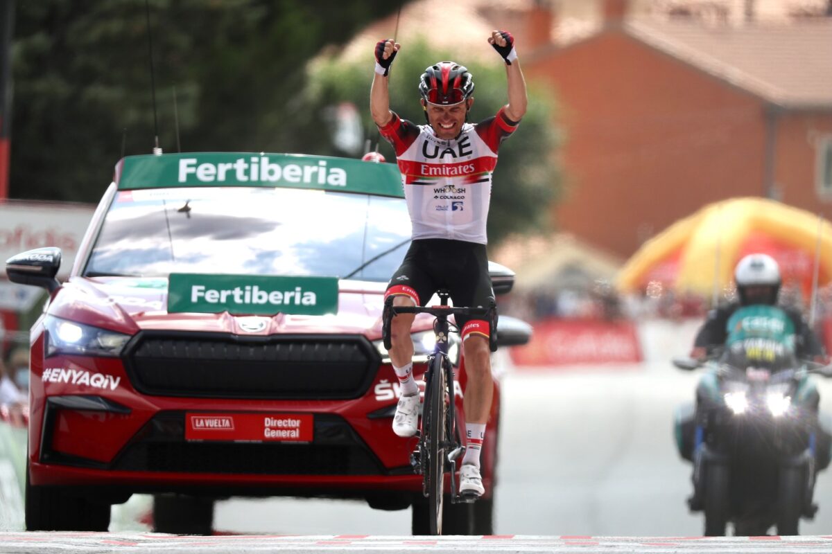 Rafal Majka vince la tappa 15 di La Vuelta (foto Photo Gomez Sport)
