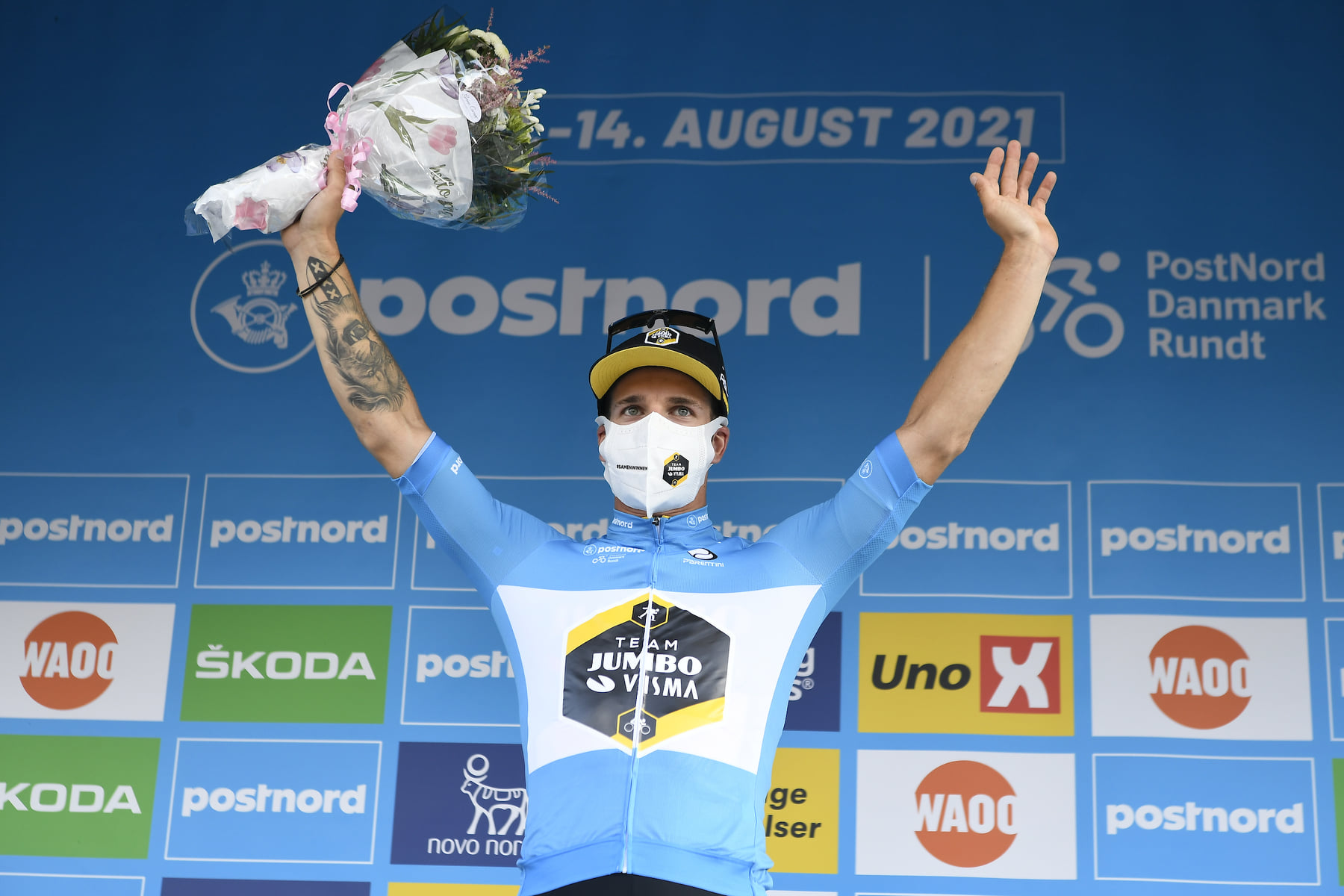 Dylan Groenewegen vincitore della prima tappa e primo leader del Tour of Denmark 2021