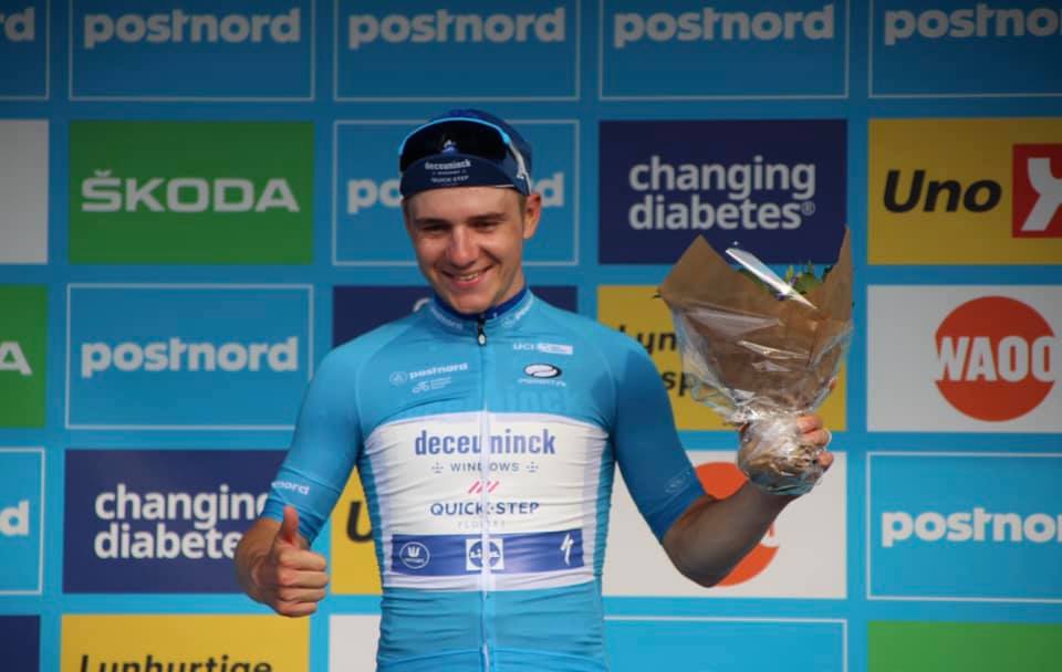 Remco Evenepoel vincitore della terza tappa del Tour of Denmark 2021