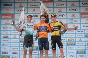 Il podio finale del Tour of Norway 2021