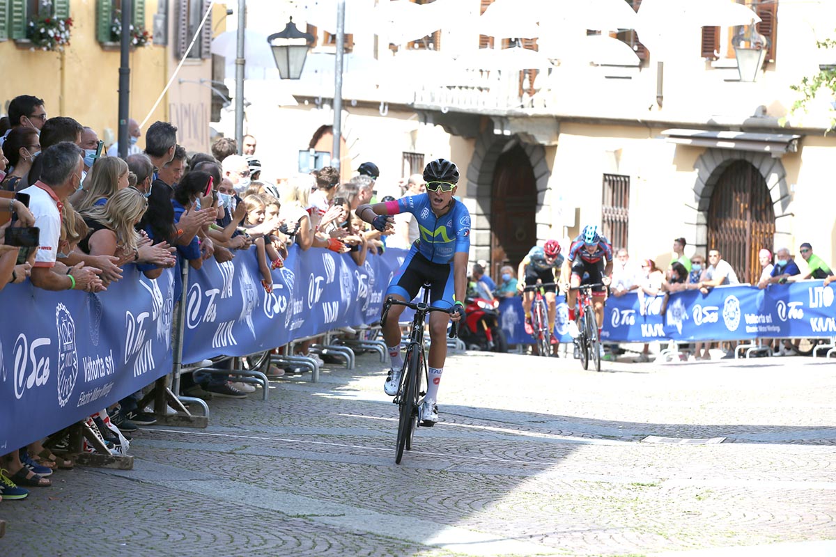 Davide Donati vince a Clusone (foto Giuliano Viganò)