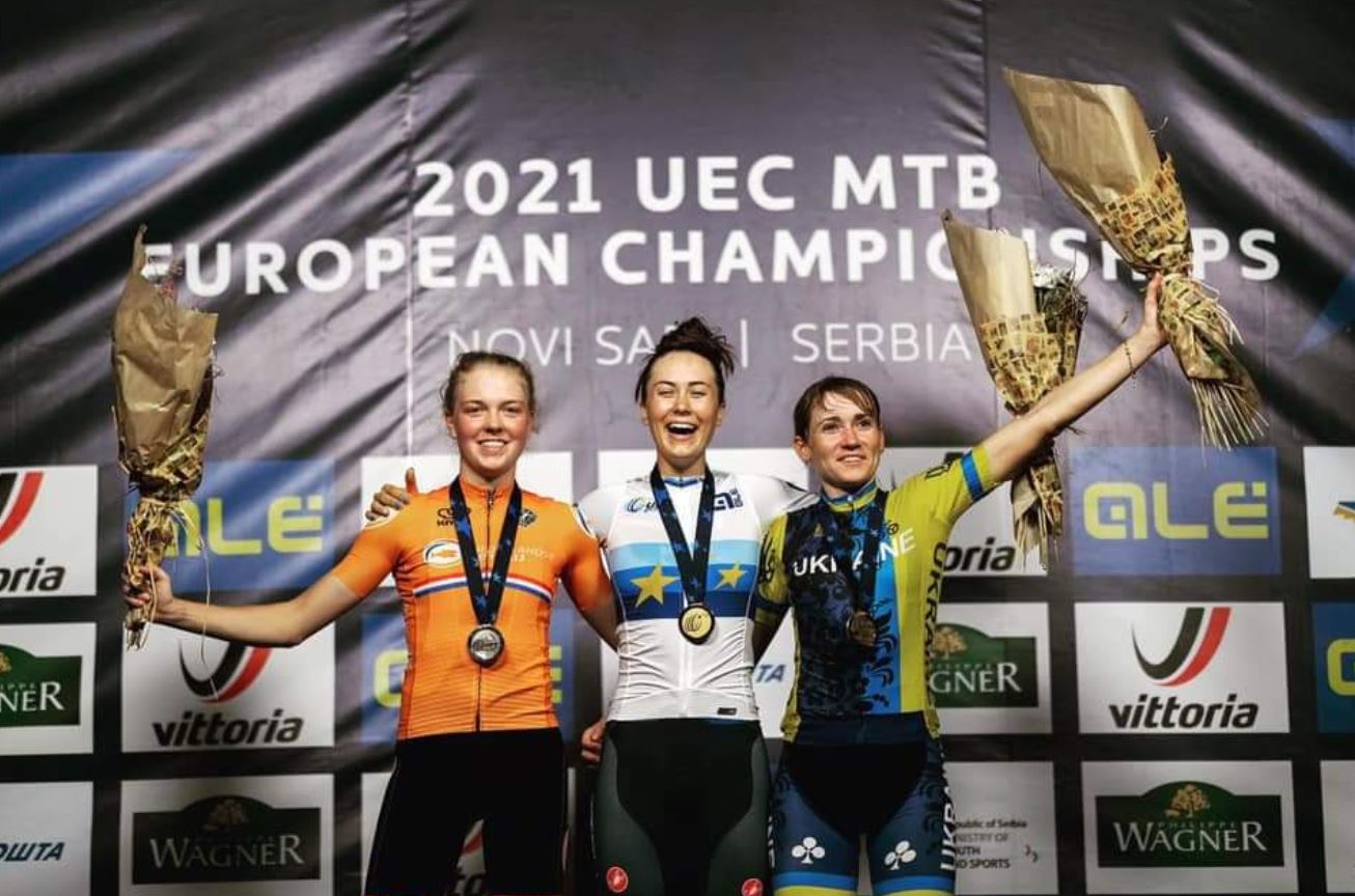 Gaia Tormena campionessa euroepa XCE a Novi Sad (foto Michele Mondini)