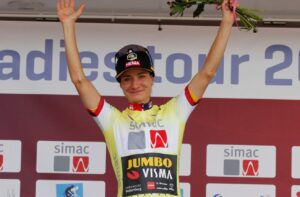 Marianne Vos leader del Simac Ladies Tour 2021 dopo il prologo