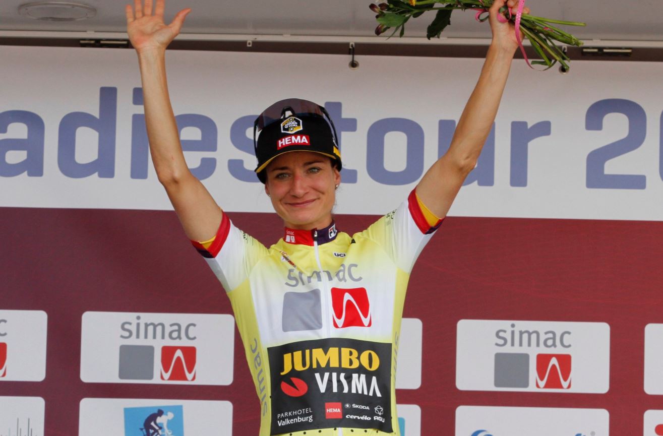 Marianne Vos leader del Simac Ladies Tour 2021 dopo il prologo