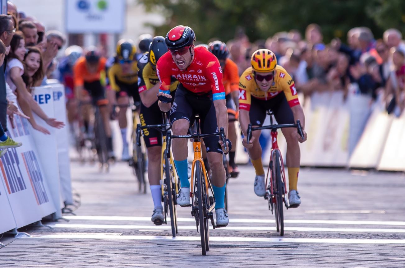 Phil Bauhaus vince la prima tappa della Cro Race 2021 (foto Mario Stiehl / Cro Race)