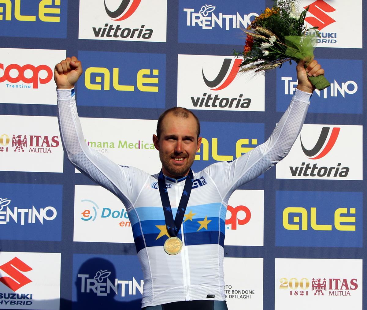 256A006712 09 0004 Trento Campionati Europei Strada Eliè Vince Colbrelli Photo Credits Photobicicailotto