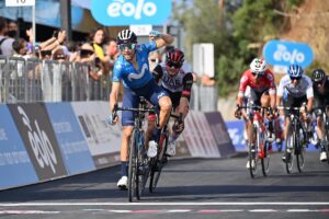 Alejandro Valverde vince la terza tappa del Giro di Sicilia (foto LaPresse)