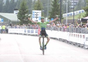 Jonas Raap vince la seconda tappa del Giro della Regione Friuli Venezia Giulia a Piancavallo (foto Bolgan)