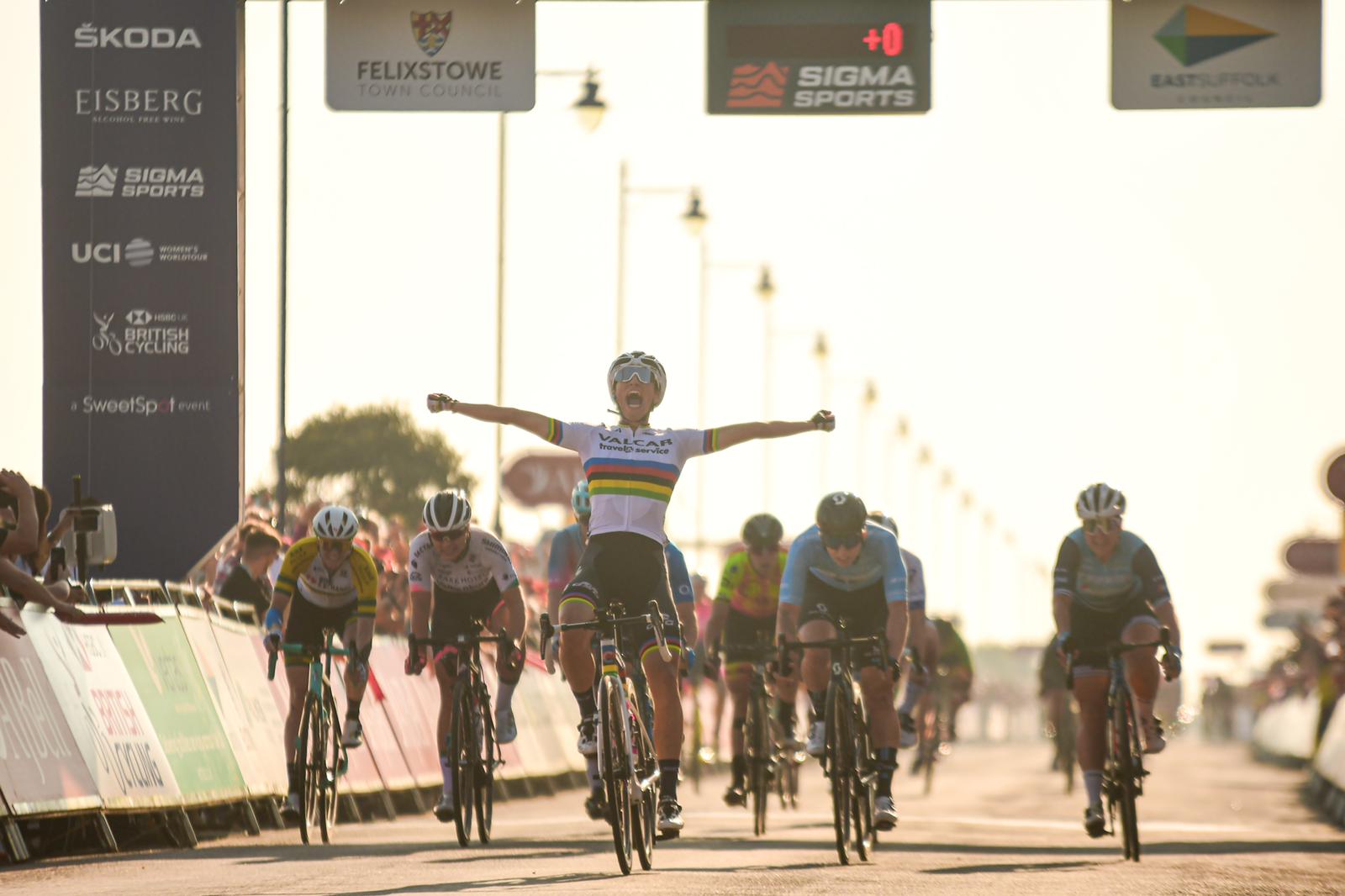 Elisa Balsamo vince l'ultima tappa del Women's Tour 2021