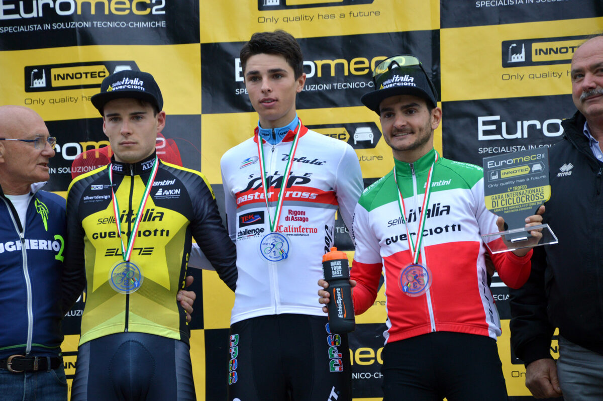 Davide Toneatti, leader del circuito Master Cross