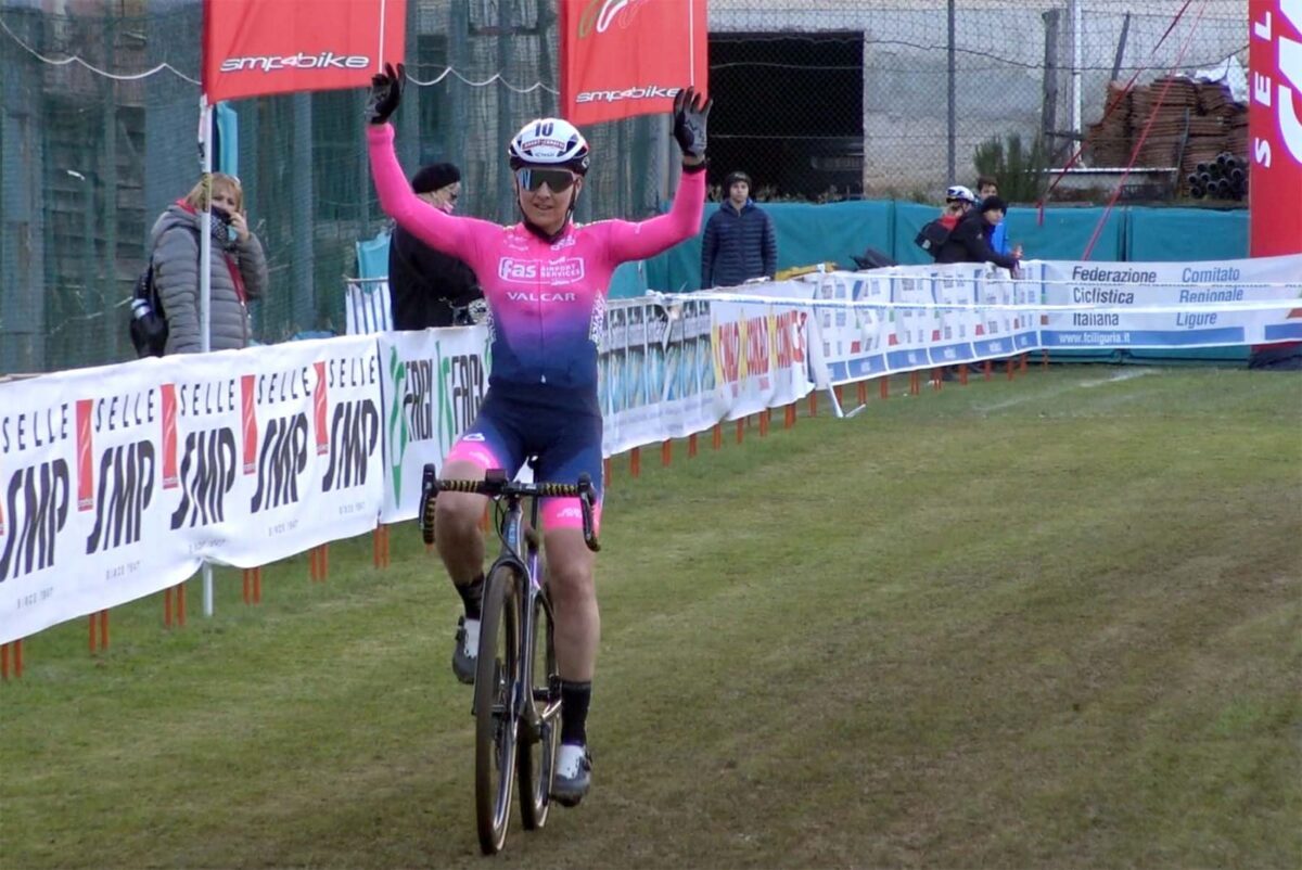 Eva Lechner prima un anno fa a San Colombano Certenoli