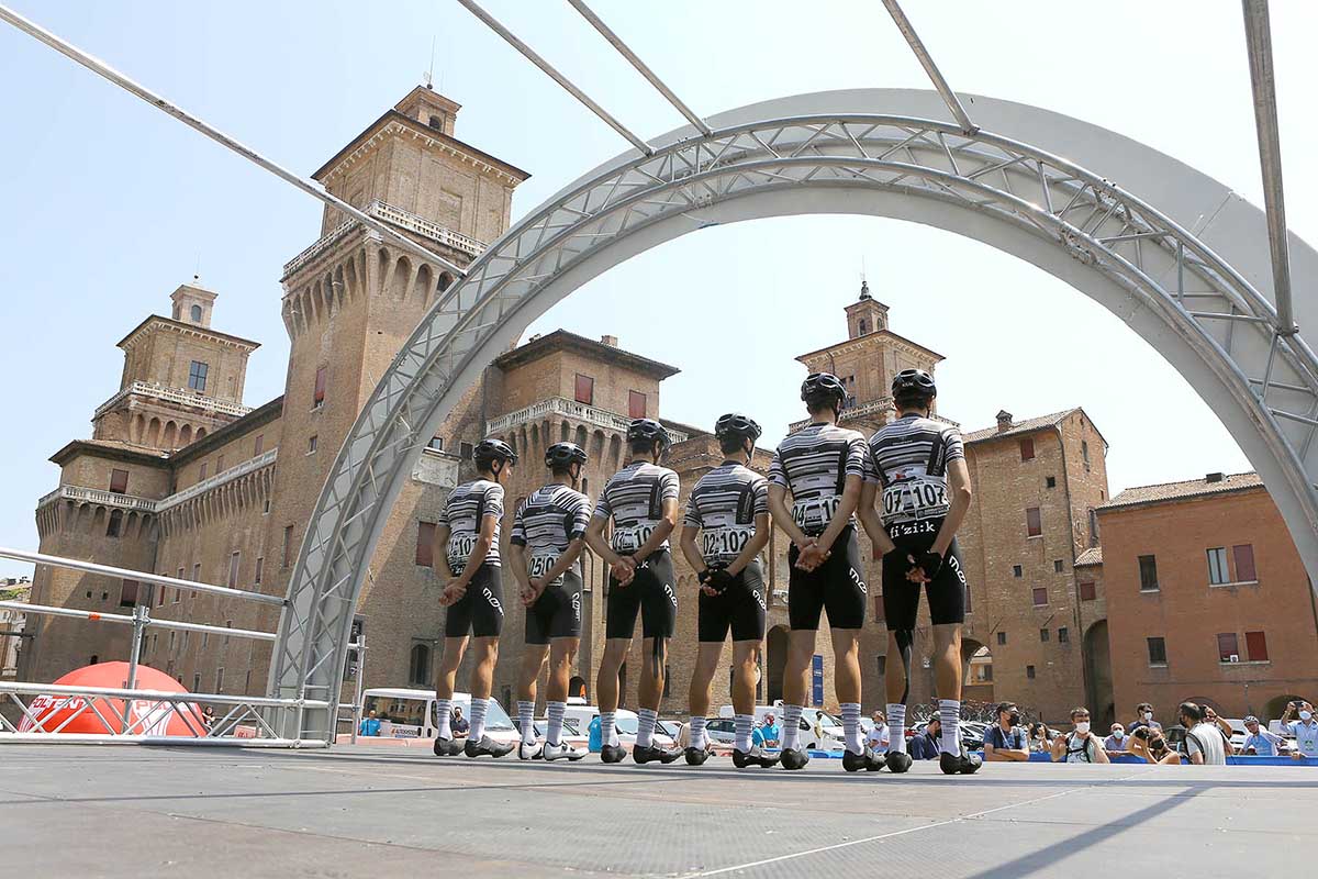 17/06/21 - Comacchio - Adriatica ionica Race - Air race 2021 - 3 tappa - Ferrara Comacchio km 157,3 - nella foto: Cycling Team Friuli© Photors.it