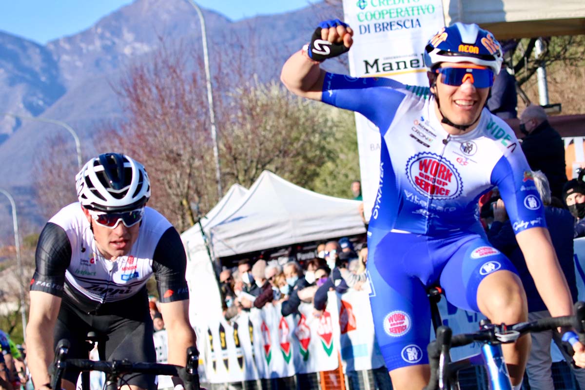 Samuele Zambelli vince la Coppa San Geo 2022 (foto Photobicicailotto)