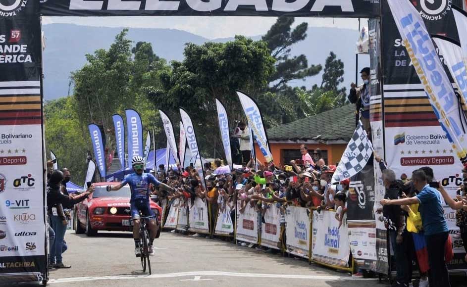 José Alarcon vince la settima tappa della Vuelta al Tachira 2022