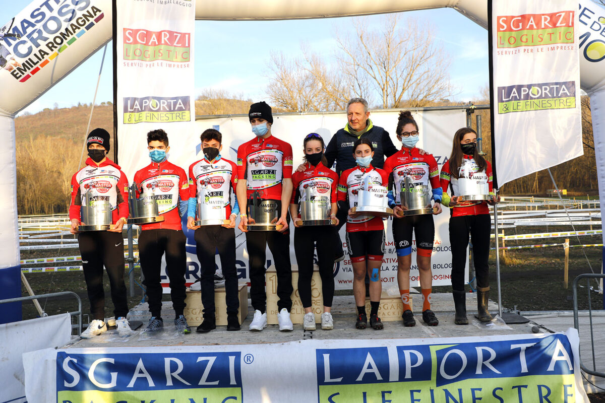 Master Cross Emilia Romagna - podio finale categorie giovanili