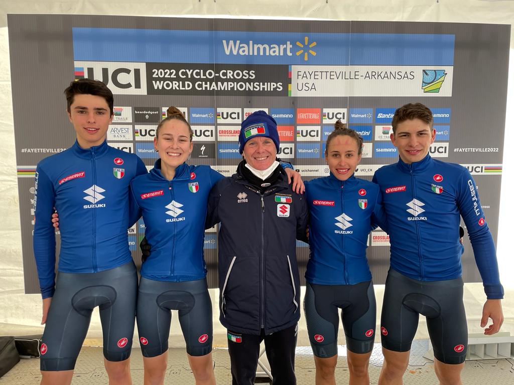 Gli azzurri di Pontoni primi al test event iridato del team relay