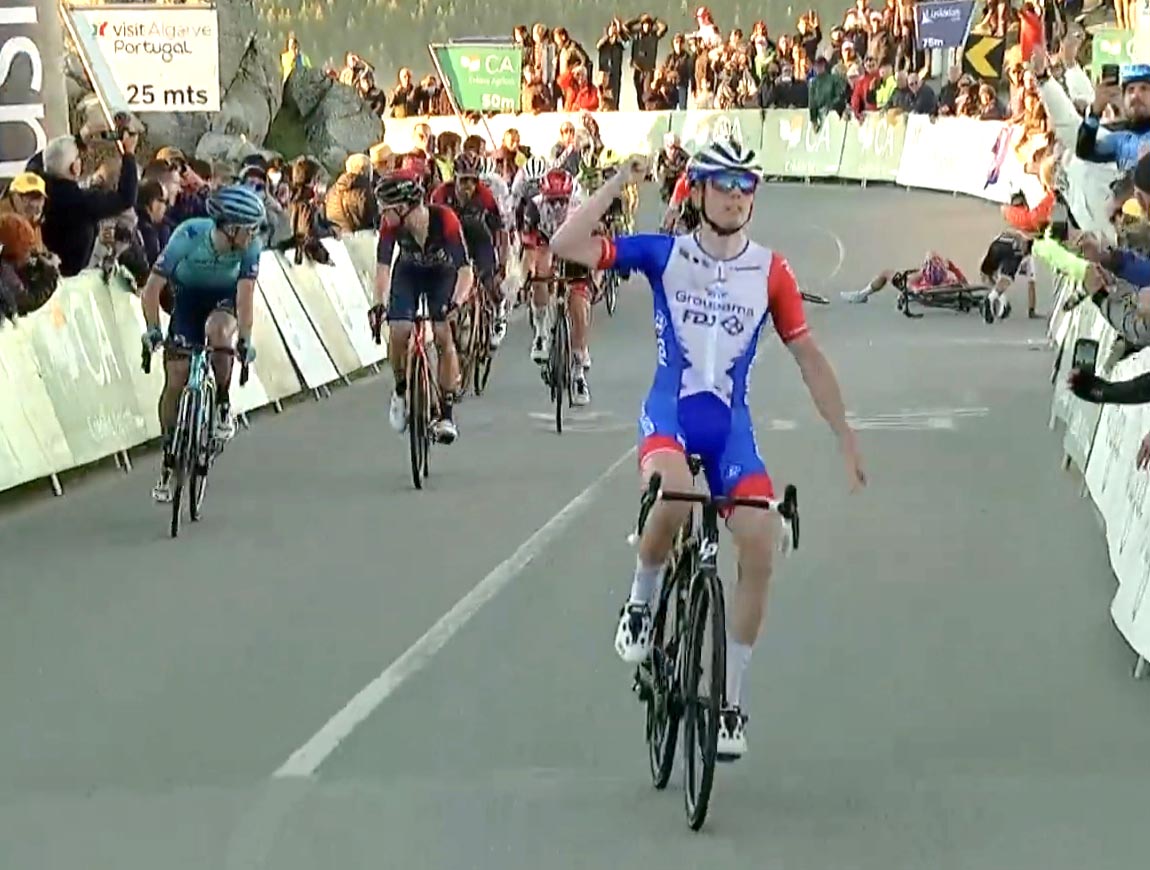 David Gaudu vince la seconda tappa della Volta ao Algarve 2022
