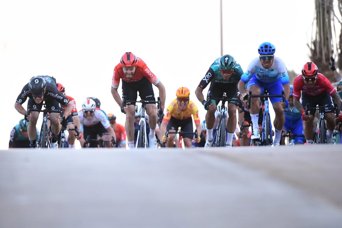 Dylan Groenewegen vince la terza tappa del Saudi Tour (foto ASO - A. Broadway)