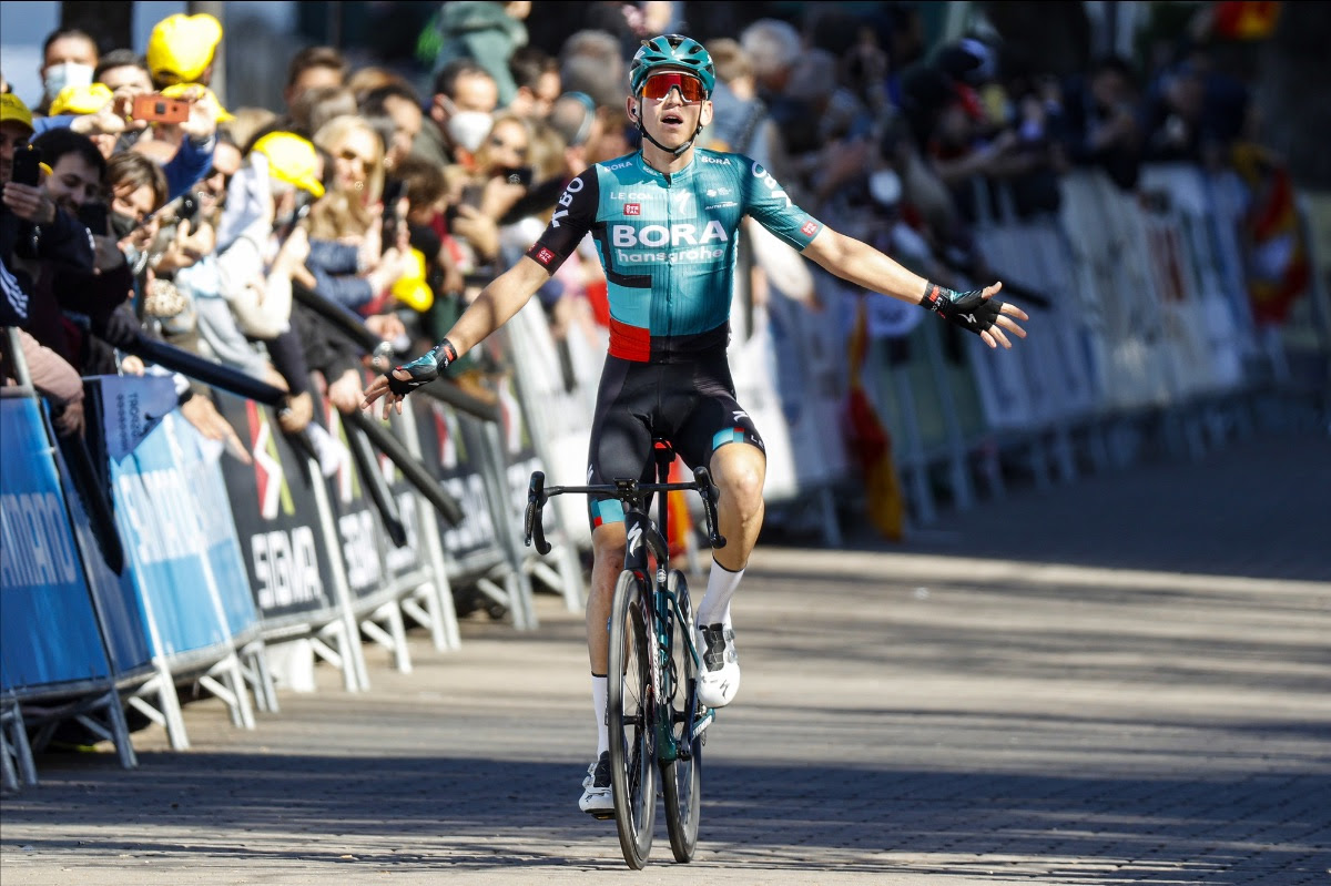 Lennart Kamna vince la quinta tappa della Vuelta a Andalucia 2022 (foto Sprint Cycling Agency)
