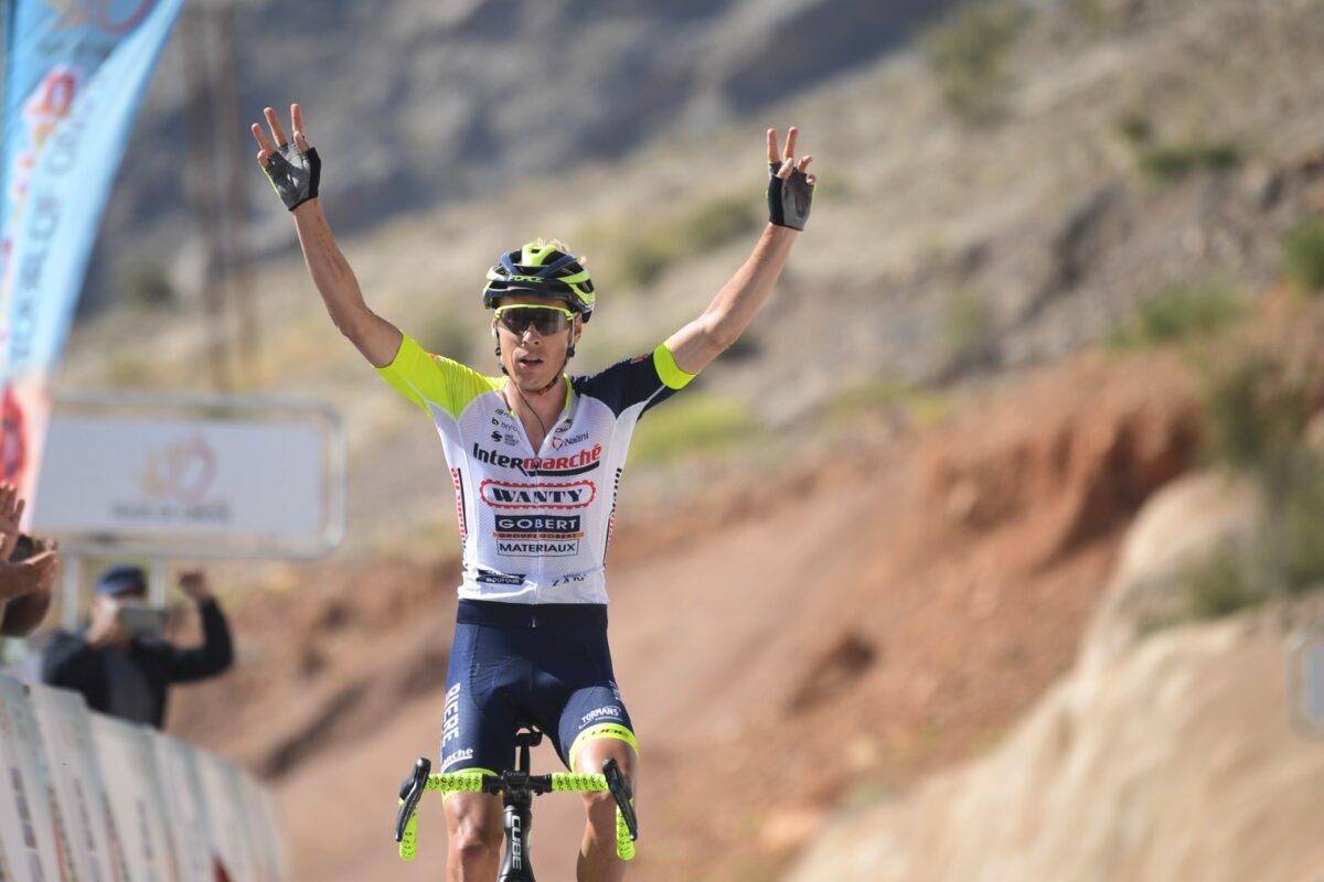 Jan Hirt vince la quinta tappa del Tour of Oman 2022 (foto A.S.O./Oman Cycling Association/P.Ballet)