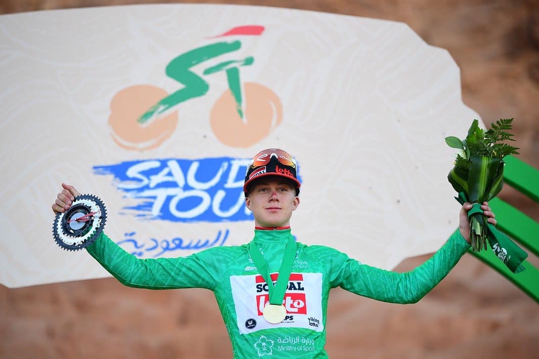 Maxim Van Gils vince il Saudi Tour 2022 (foto Saudi Tour / Pauline Ballet)