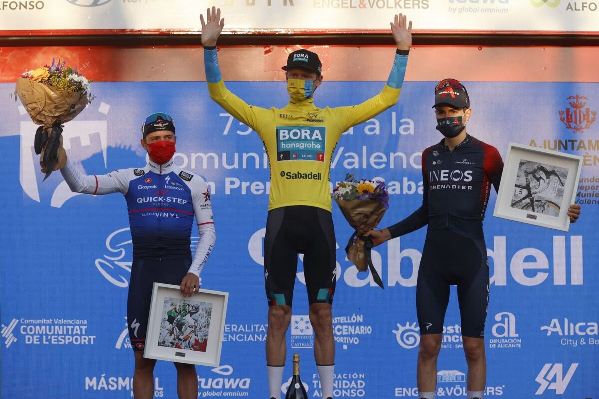 Aleksandr Vlasov vincitore della Volta Valenciana 2022 (foto Sprint Cycling Agency)