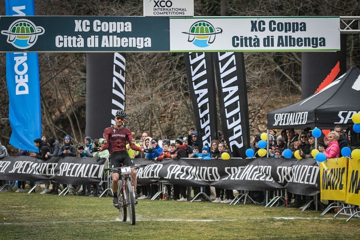 Jordan Sorrou vince l'XCO Coppa Città di Albenga 2022