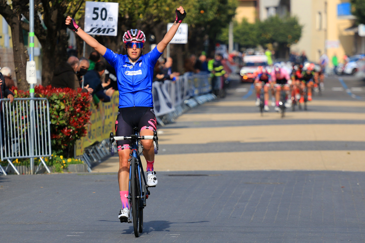 Nadia Quagliotto vince la 2° tappa del Trofeo Ponente in rosa (ph. F.Ossola)