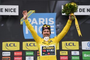 Primoz Roglic vincitore della Parigi-Nizza 2022 (foto ASO / Alex Broadway)
