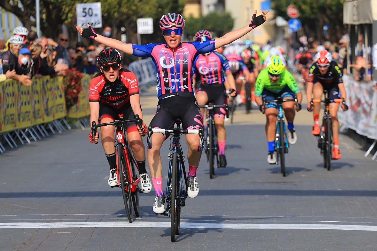 Silvia Zanardi vince la prima tappa del Trofeo Ponente in Rosa (foto Ossola)