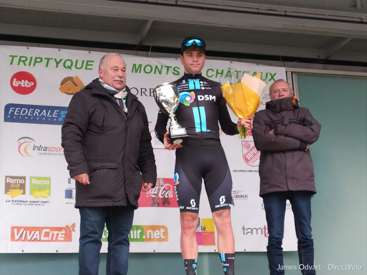 Lorenzo Milesi vince la prima tappa del Triptyque des Monts et Châteaux (foto James Odvart / DirectVelo)