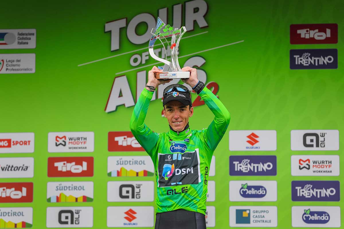 Romain Bardet vincitore del Tour of the Alps 2022