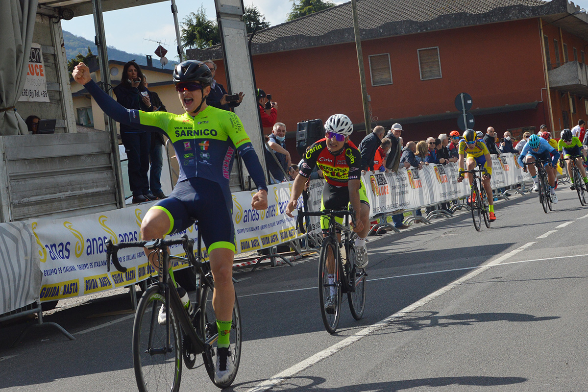 Andrea Rinaldi vince il Trofeo Comune di Casazza