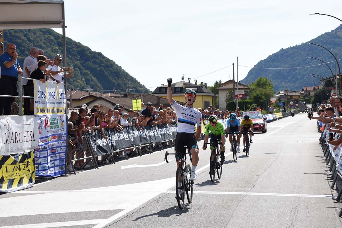 Romet Pajur vince il Trofeo Comune di Vertova - Mem. Pietro Merelli 2022 (foto Diego Zanetti)
