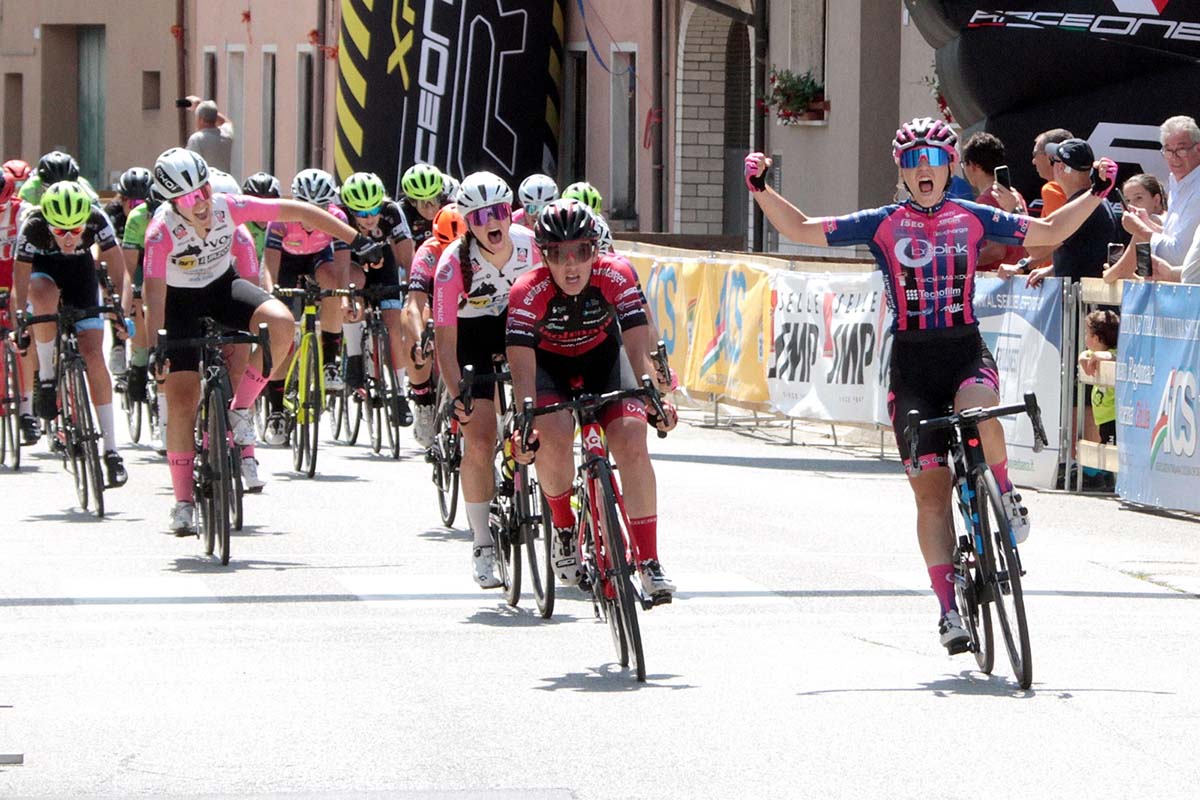 Valentina Basilico vince il Giro della Provincia di Pordenone Donne Open (foto Bolgan)