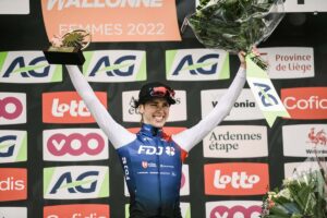 Marta Cavalli vincitrice della Freccia Vallone 2022 (foto A.S.O./Romain Laurent)