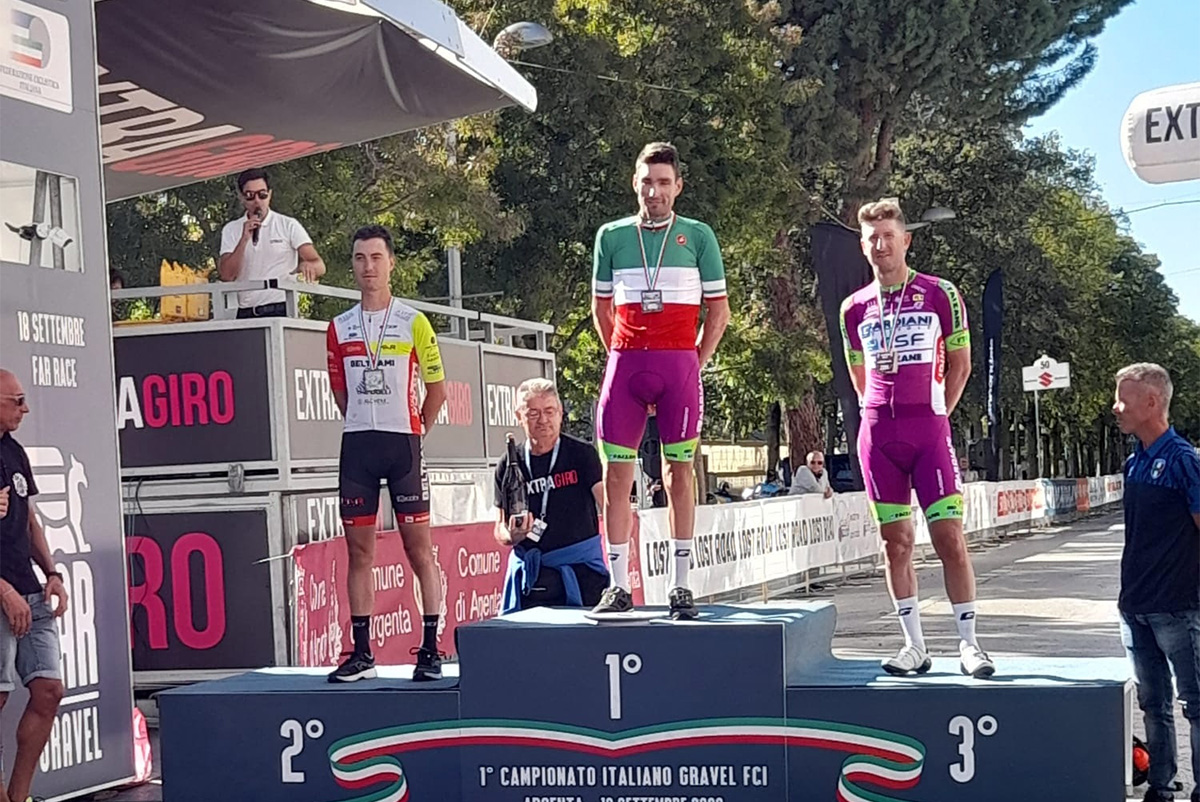 Samuele Zoccarato vince il campionato italiano gravel