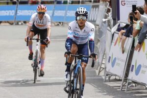 Arlenis Sierra anticipa Mavi Garcia nella prima tappa della Vuelta Ciclista Andalucia 2022 (foto SprintCyclingAgency)