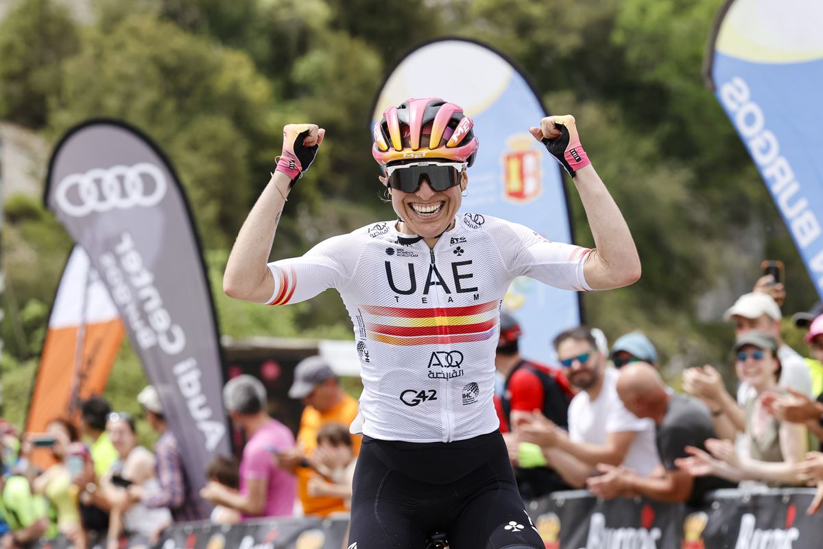 Mavi Garcia vince la terza tappa della Vuelta a Burgos Feminas (foto Sprint Cycling Agency)